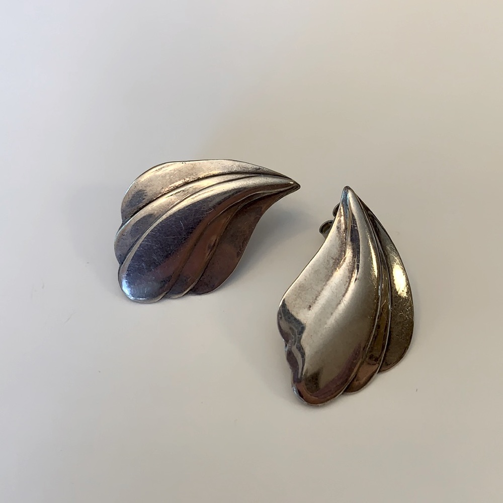 Sterling silver earrings - Picture 2 of 3